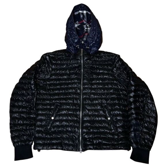 Burberry Quilted Puffer Hooded Jacket Men’s 54 - Picture 3 of 16